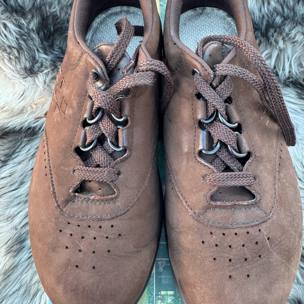 SAS Dark Brown Women's Flats